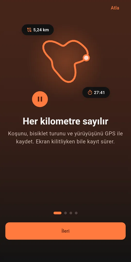 Milefolk uygulamasının tanıtım ekranı
